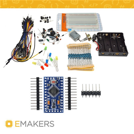 Kit Componentes Electronicos Niño + Placa Promini para Arduino